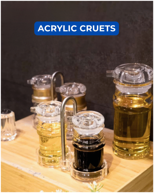 Kenford Acrylic Cruets